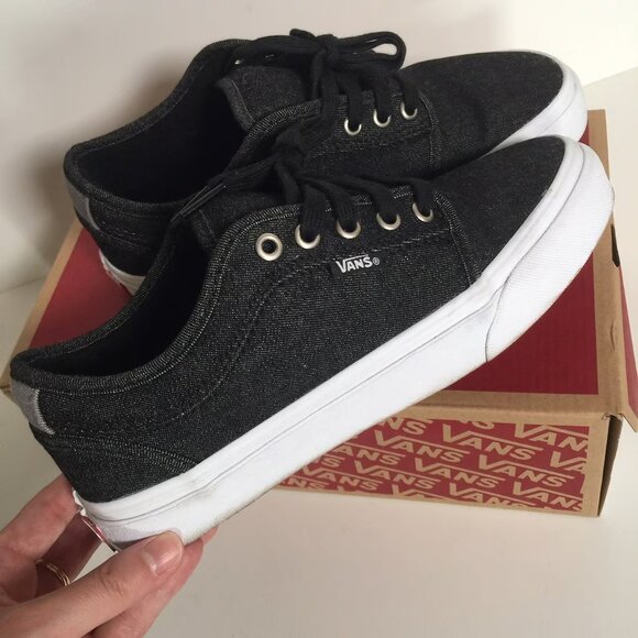 Vans Chukka Low Denim Black Sneakers 6.5 - Picture 2 of 7